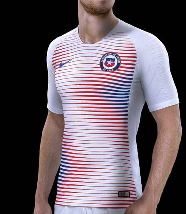 Así es la nueva camiseta de recambio de la Roja