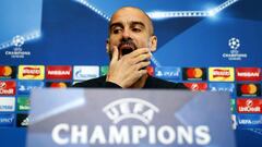Britain Football Soccer - Manchester City Press Conference - City Football Academy - 5/12/16 Manchester City manager Pep Guardiola during the press conference Action Images via Reuters / Jason Cairnduff Livepic EDITORIAL USE ONLY.