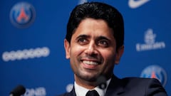 Nasser Al-Khelaifi, presidente del PSG.