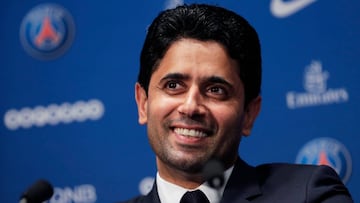 Nasser Al-Khelaifi, presidente del PSG.