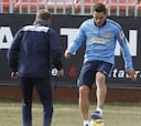 Koke acorta los plazos y ya se entrena con el resto del equipo