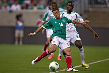 Uno de los juegos con más encuentro físico se desarrolló el 5 de marzo en Atlanta, cuando enfrentaron a Nigeria con todas sus figuras. El marcador terminó sin anotaciones, pero los seleccionados por Miguel Herrera se emplearon al máximo para contrarrestar la potencia africana, principalmente Memo Ochoa, quien con sus atajadas se erigió como el jugador del encuentro.