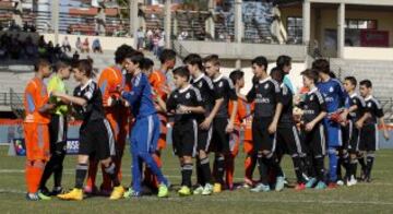 Partido de semifinal, Real Madrid-Valencia. 