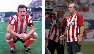 El antes y el después de los veteranos del Atleti
