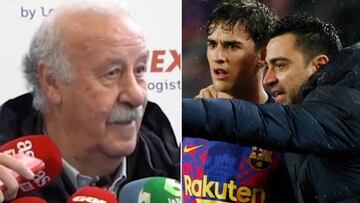 Vicente del Bosque avala a Xavi: "Tiene experiencia, ha encontrado su momento"