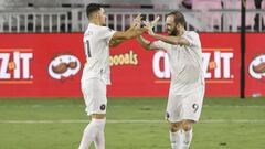 Pipita por fin pudo anotar en la Major League Soccer con un golazo de tiro libre del que ya se est&aacute; hablando y el equipo de Florida sac&oacute; el triunfo.