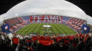 52 años del estadio Vicente Calderón en imágenes