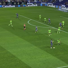 El hundimiento definitivo del Betis de Setién reflejado en estos dos goles