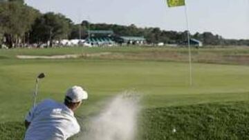 <b>LÍDER. </b>Jim Furyk cometió un bogey en el último hoyo que le obligó a terminar la jornada con 68 golpes.