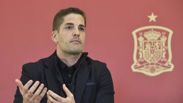 Robert Moreno, seleccionador de España.