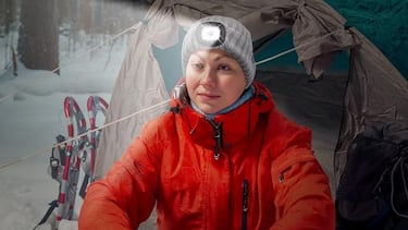 Así es el gorro con luz led ideal para caminar o correr por la noche