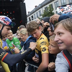 “Evenepoel demostró más que yo últimamente”