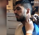 Así se tatuó el uruguayo Luis Suárez su famosa celebración
