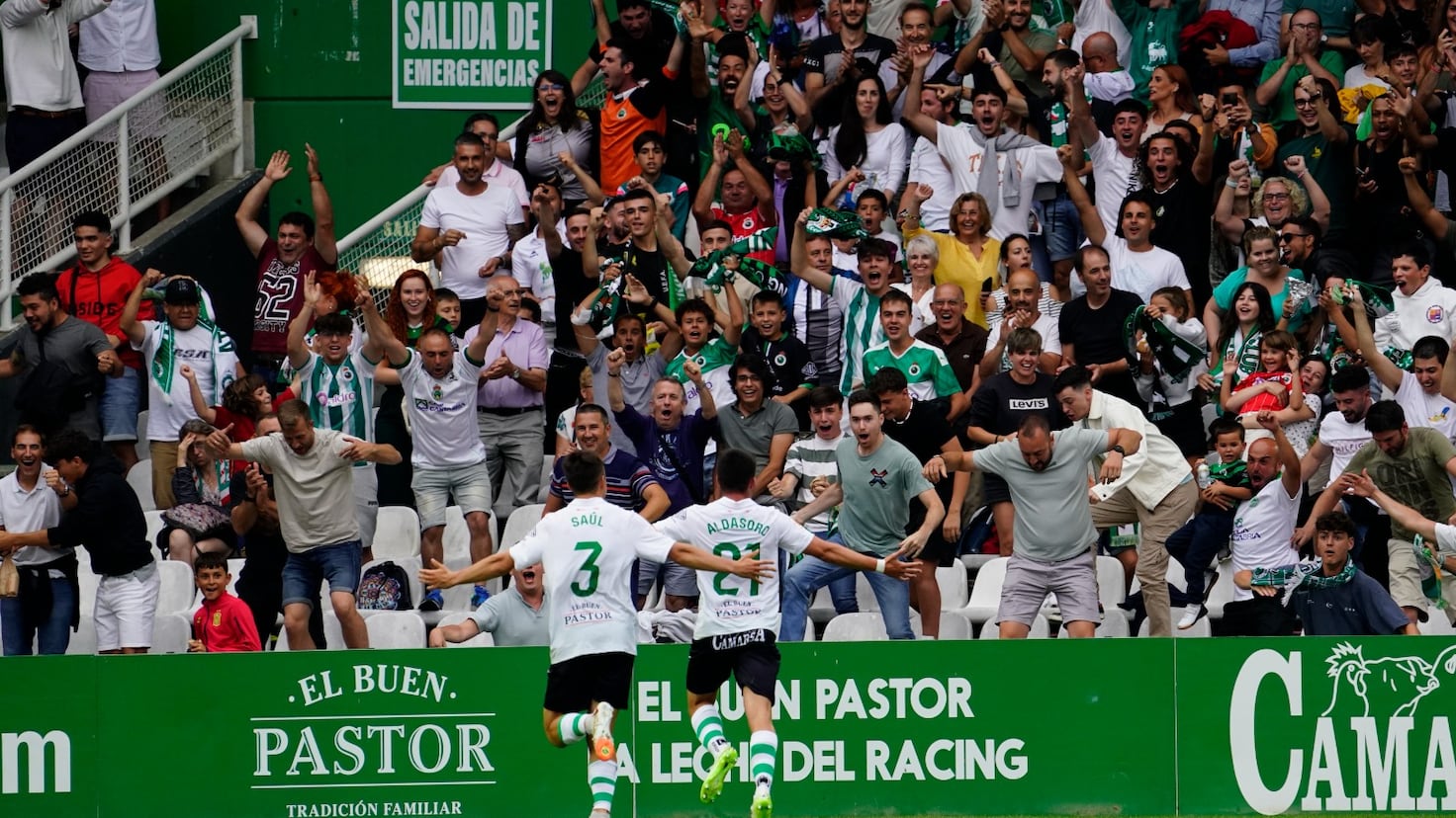 El Racing se presenta con goleada ante el Eibar - AS.com