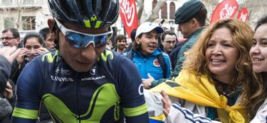 Nairo satisfecho: "Las piernas van bien y el cuerpo responde"