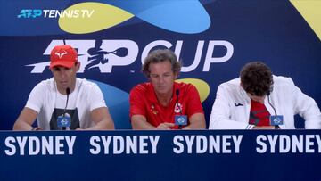 El susto de Nadal: "Me ha dado un golpe de calor"