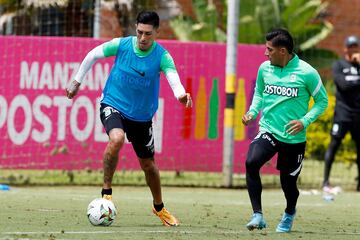 Imágenes del entrenamiento de Atlético Nacional previo al clásico con Independiente Medellín.