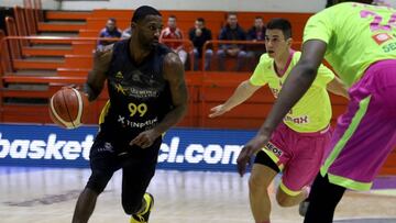 Taqwa Piñero, durante el partido contra el Mega Leks.