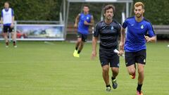 Entrenamiento del Espanyol en Holanda.