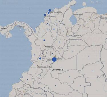 Mapa de casos y muertes por coronavirus por departamentos en Colombia: hoy, 29 de junio