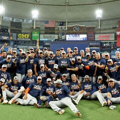 Astros consiguen el título de la división oeste de la Liga Americana por quinta vez en seis años