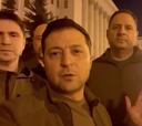 Volodimir Zelenski reafirma que está en Kiev en otra noche de explosiones y enfrentamientos