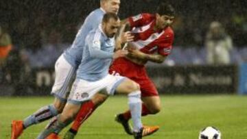 Díaz ha vuelto a jugar en el Celta luego de una larga lesión muscular.