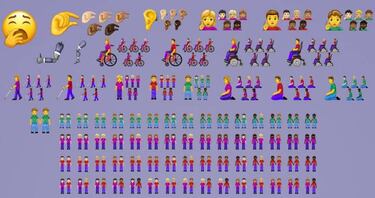 Lista final de los 230 emojis nuevos que llegarán en verano
