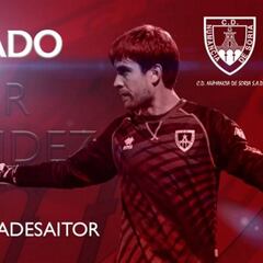 El portero Aitor Fernández renueva con el Numancia