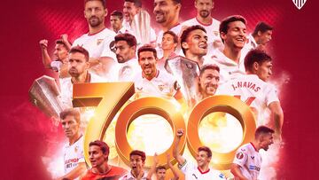 Navas, 700 partidos.