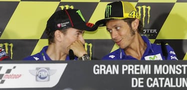 Así le fue a Rossi contra sus cinco compañeros en MotoGP