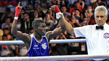 Yuberjén Martínez gana su tercer oro Bolivariano