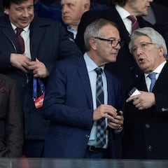 Cerezo abandonó el palco tras el gol anulado a Morata: "Esto es una vergüenza"