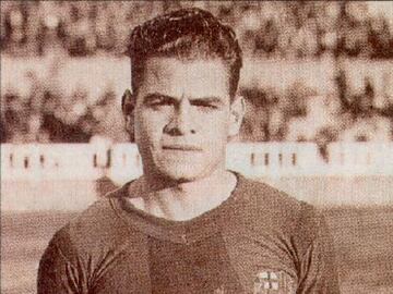 Parera fue el jugador que marcó el primer gol del FC Barcelona el 12 de febrero de 1929.