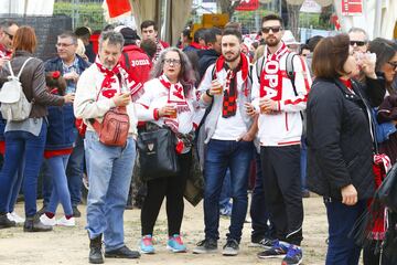 El ambiente previo de la final de Copa en las Fan Zones