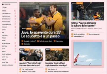 Portadas de la prensa extranjera