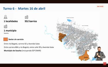 Zonas con cortes y restricción de agua en Bogotá: horarios y fechas del racionamiento por sectores