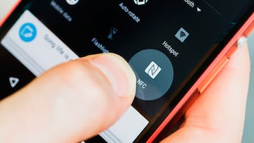 Simbolo N moviles NFC