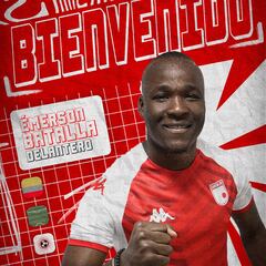 Santa Fe hace oficial la llegada de Émerson Batalla