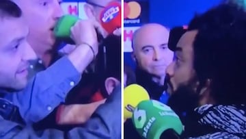 Marcelo and reporter involved in heated Mixed Zone discussion