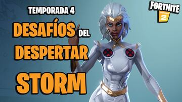 Fortnite Temporada 4: guía de desafíos del Despertar de Storm