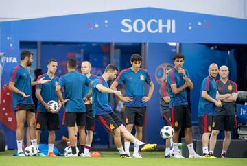 La selección Española cambia la cara