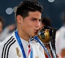 Los nueve títulos de James Rodríguez con Real Madrid