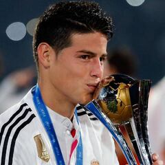 Los nueve títulos de James Rodríguez con Real Madrid