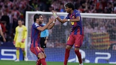Aprobados y suspensos del Barça ante el Atlético: Lamine y Ferran rozaron la proeza