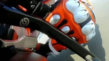 El secreto de Rossi en Aragón: el freno de pulgar de Doohan