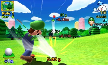 Captura de pantalla - Mario Golf World Tour (3DS)