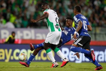 Partido entre Atlético Nacional y Millonarios en el estadio Atanasio Girardot, por la jornada 8 de la Liga BetPlay I-2023.