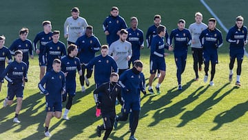 31/12/20 entrrenamiento real zaragoza GRUPO