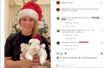 Así felicitan las Navidades los famosos en sus redes